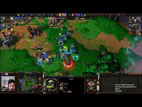 Lin Guagua (Orc) vs Foggy  (NE) - WarCraft 3 - Leeks Cup 7 - WC3021