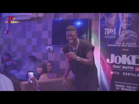 DESTALKER Comedian takes us on a rollercoaster of laughter, Experience comedy like never before!