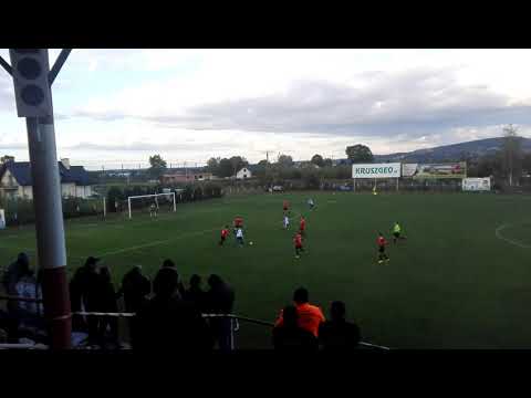 Karpaty Krosno vs Legion Pilzno/ ładna akcja Kowala