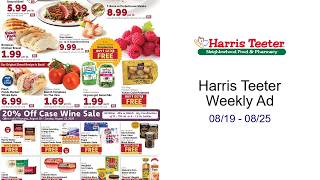 Harris Teeter Weekly Ad 08/19 - 08/25