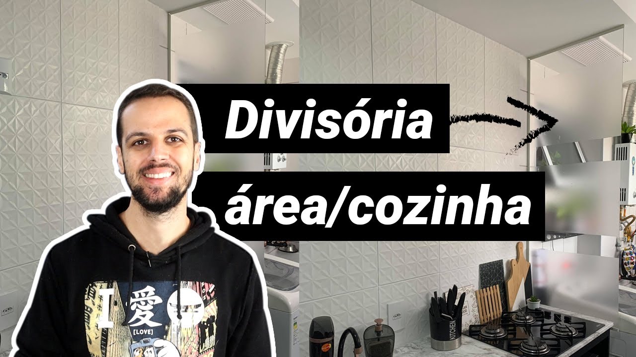 Watch Now DIY | Como separar a cozinha e a área gastando pouco Divisória que parece vidro DIY | Como separar a cozinha e a área gastando pouco Divisória que parece vidro