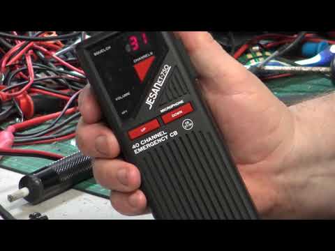 Jesan KT750  CB27/81 Emergency CB radio -  On The Air test