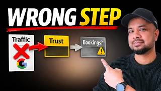 Getting Website Traffic But No Clients and Bookings? Fix This First