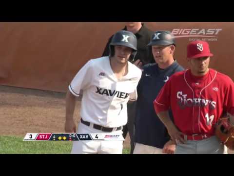 WATCH: Xavier Baseball Collects 16 Hits in BIG EAST Championships Opener