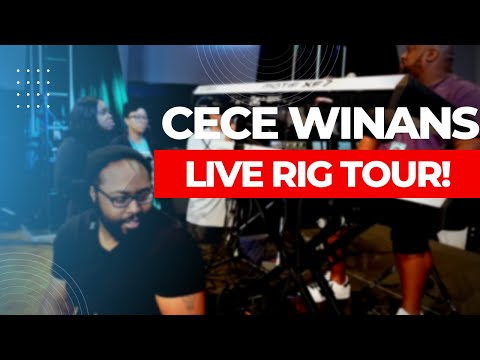 Behind The Scenes Tour of CeCe Winans Live Rig!