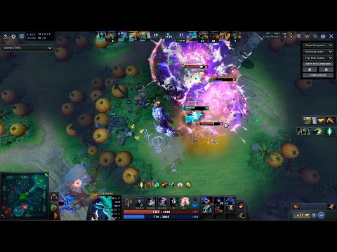 Leshrac 1v4 Aghanim and Shard - double ghost and spell lifesteals in turbo