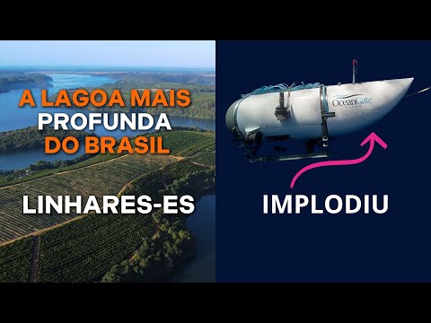 A Lagoa mais profunda do Brasil fica em Linhares-ES
