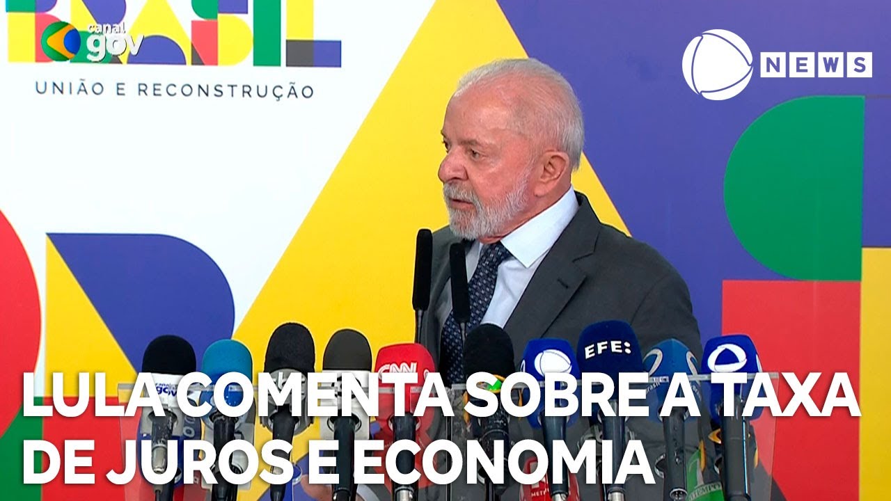 Presidente Lula comenta sobre a taxa de juros