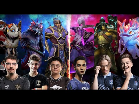 Midone + Saksa + Ceb  versus Sumail + Topson + Notail | Ranked Match 8k MMR (OG Civil War)