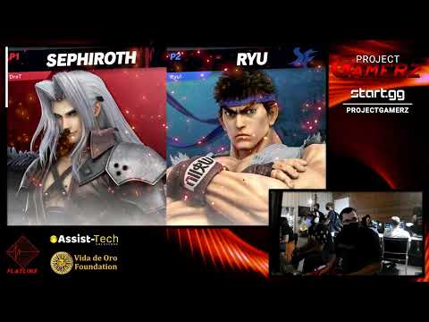 Dre(Sephiroth) vs Cocoabluntz(Ryu): Project Gamerz #2 Winners R2