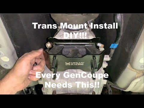 Megan Racing Transmission Mount - Genesis Coupe - DIY