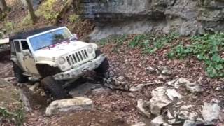 Jeep JKU and XJ on Little widow maker Slade KY
