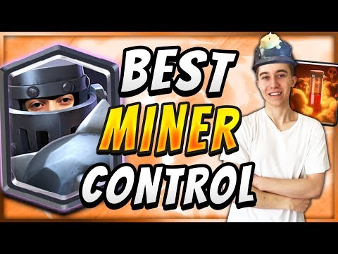 STRONGEST META MINER POISON CONTROL DECK!  — Clash Royale