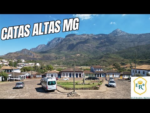 Imagens Aéreas Incríveis de Catas Altas - História e Natureza em Minas Gerais