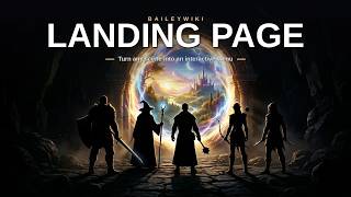 New!! Free Landing Page module - Making landing pages with ease for #FoundryVTT 