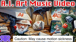 We asked A.I. to dream of Christmas nostalgia | "Retromance" 2021 Music Video (vocal render)