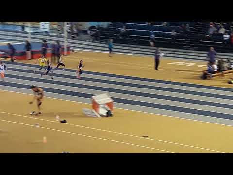 Sarah Kane 60m girls U11 heat 1