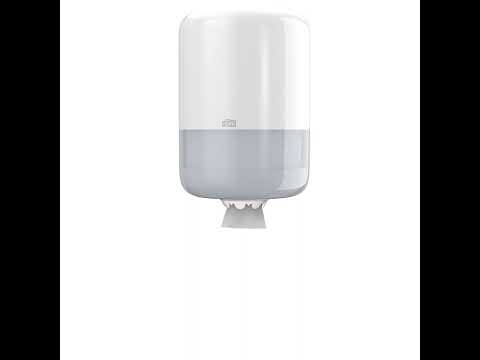Dispenser Tork M2 559000 hvid - til midi håndklæderuller