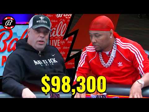 Eric Persson Hits The SICKEST Turn In History Against Curtis For A MASSIVE Cooler On Bally Live