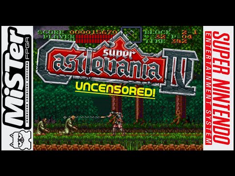 [Longplay] Super Castlevania IV Uncensored (MiSTer FPGA - SNES - Super Nintendo) 1440p 60fps