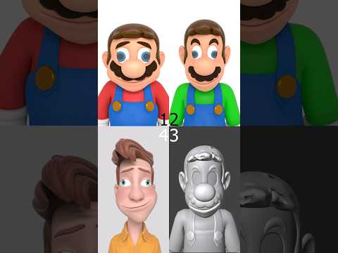 Mario Baby GUGU GAGA - TirMac Animation - Mario Compilation