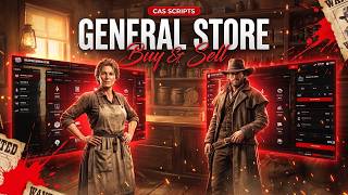 RedM Shop and Stores for VORP and RSG | Buy and Sell, Six Counters, RDR2 UI | CAS Scripts