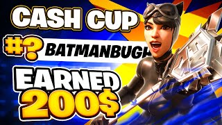 How I WON the Solo Cash Cup BACK TO BACK ($200) 🏆