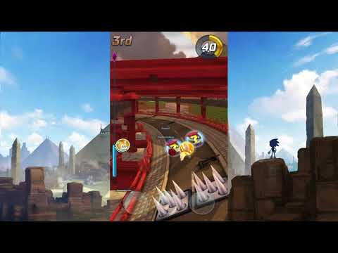 Sonic Forces Speed Battle (Android) - Tails in Ruined City: Sunset Bridge