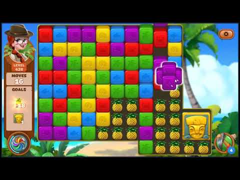 Lost Island Blast Adventure Level 438 - NO BOOSTERS 🏝️ | SKILLGAMING ✔️