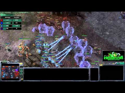 Starcraft 2 - 2v2: (P)SuperNinja, (P)xSixAzide vs. (Z)ONEzerker, (T)ppgBubbles - Game 2