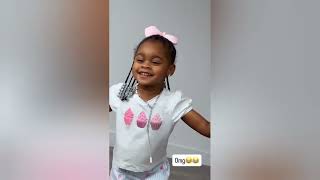 Jania Meshell and Dejounte Murray's daughter, Icelynn, just took the 'stranger danger' challenge 