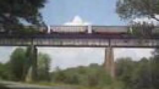 preview picture of video 'CSX Trains at Emerson, GA'