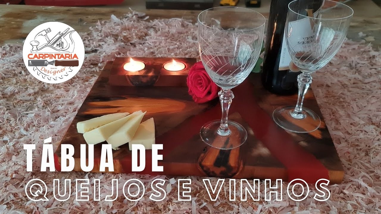 TÁBUA DE QUEIJOS E VINHOS
