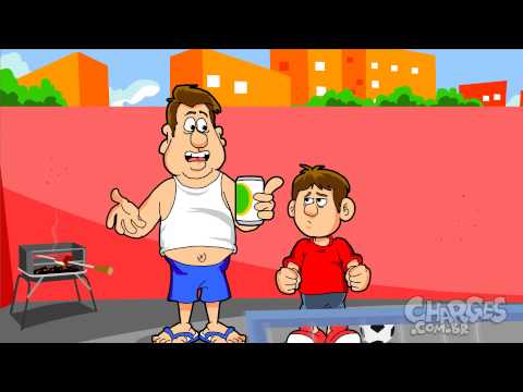 PAI QUER VER FILHO BATENDO UM BOLÃO!