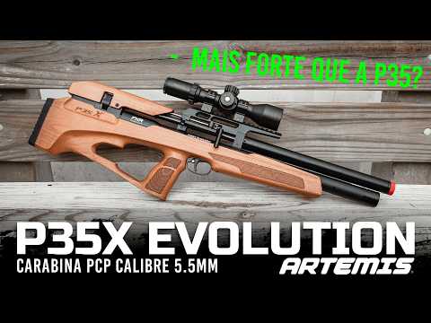SUPER REVIEW Carabina PCP P35X Evolution Artemis 5.5mm