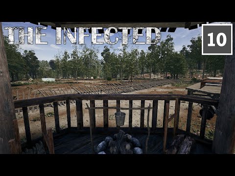 Dia 15 | Construindo nossa primeira linha de defesa | The Infected V16.01 PT BR  - EP10