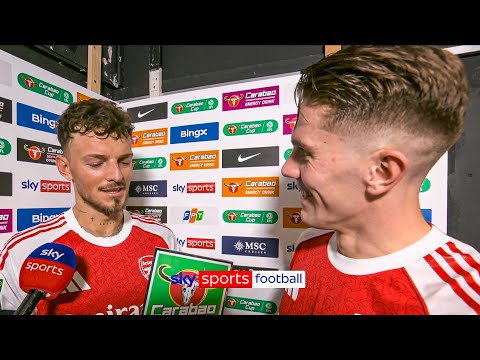 "My guy!" 😁 | Viktor Gyokeres & Ben White FULL reaction to Arsenal's win at Chelsea