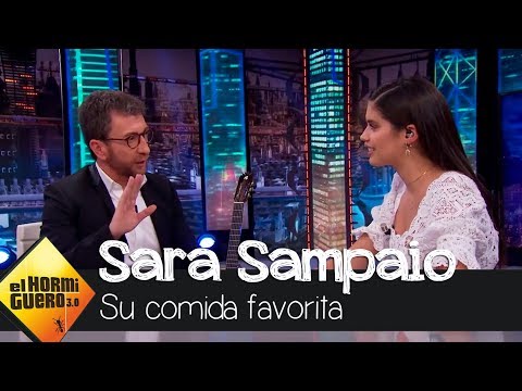 Sara Sampaio confiesa: "Me encanta la comida basura" - El Hormiguero 3.0