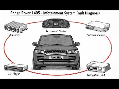 Land/Range Rover Infotainment System Fault diagnostics & fix (optical MOST Bus) L404 L494 Sport