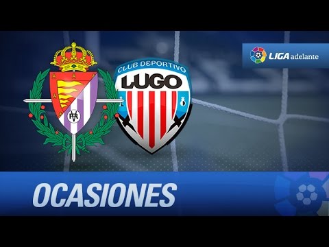 Todas las ocasiones de Real Valladolid (0-0) CD Lugo