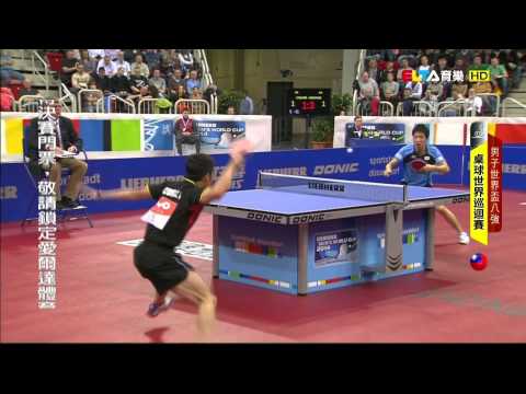 2014 Men's World Cup (ms-qf) MIZUTANI Jun - CHUANG Chih Yuan [HD @1080p] [Full Match/Chinese]