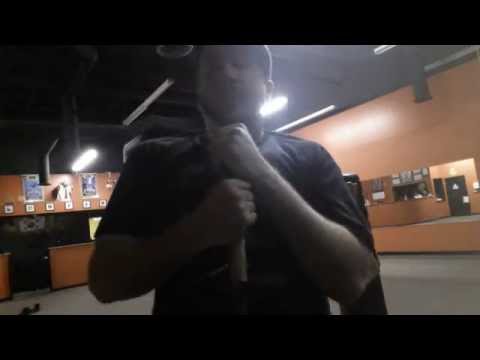 Some techniques for fighting with a walking stick