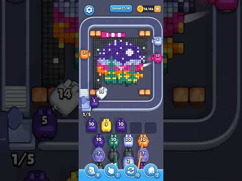 Pixel Flow Level 2514 Walkthrough