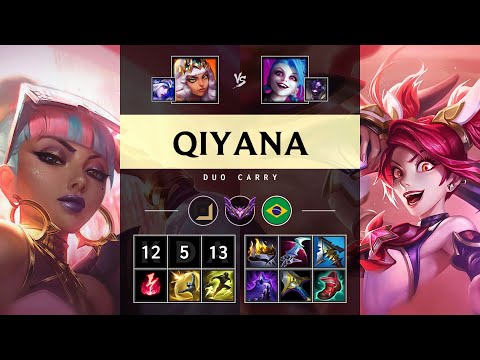 Qiyana ADC vs Jinx - BR Master Patch 25.20