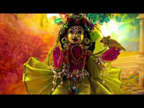 Vaikunta Ekadashi special Shringar darshan of Srimati Vrindarani at our home🙏🙌