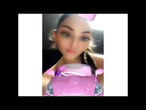 Kendall Jenner in La Perla Show Snapchat