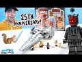 Star Wars The Phantom Menace 25th Anniversary LEGO Sith Infiltrator Retro Figures Review