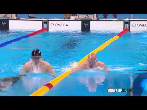 Swimming | Men's 100m Breaststroke SB11 final | Rio 2016 Paralympic Games