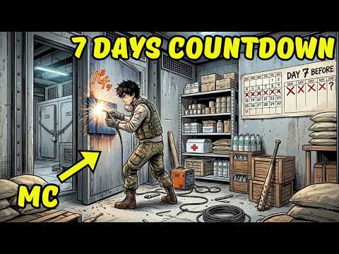 7 Days Before the Zombie Apocalypse - I Turned a Cold Storage into an IMPENETRABLE Bunker!