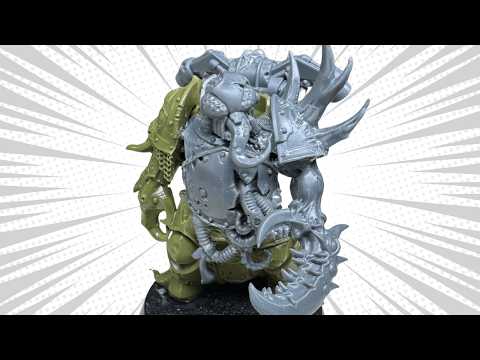 Creating One-of-a-Kind Plague Marines